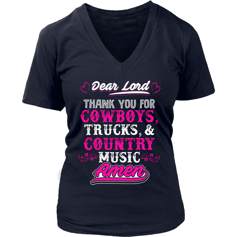 Limited Edition - Dear Lord Thank You For Cowboys, Trucks, And Country Music Amen