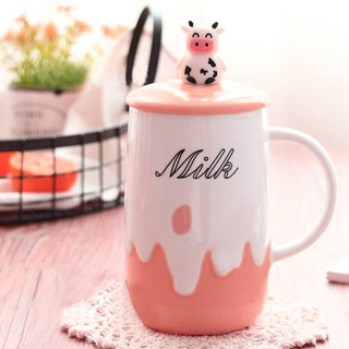 Ceramic Cow's Coffee Mug