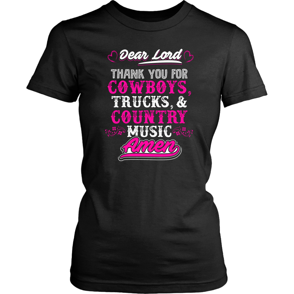 Limited Edition - Dear Lord Thank You For Cowboys, Trucks And Country Music Amen