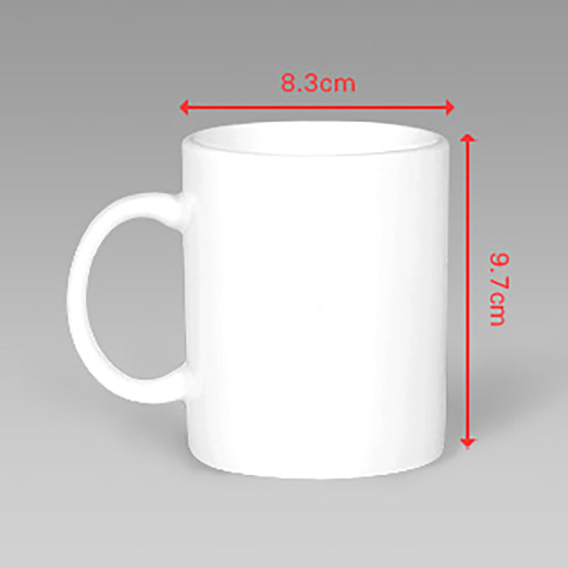 Funny Comic Cow Head Mug