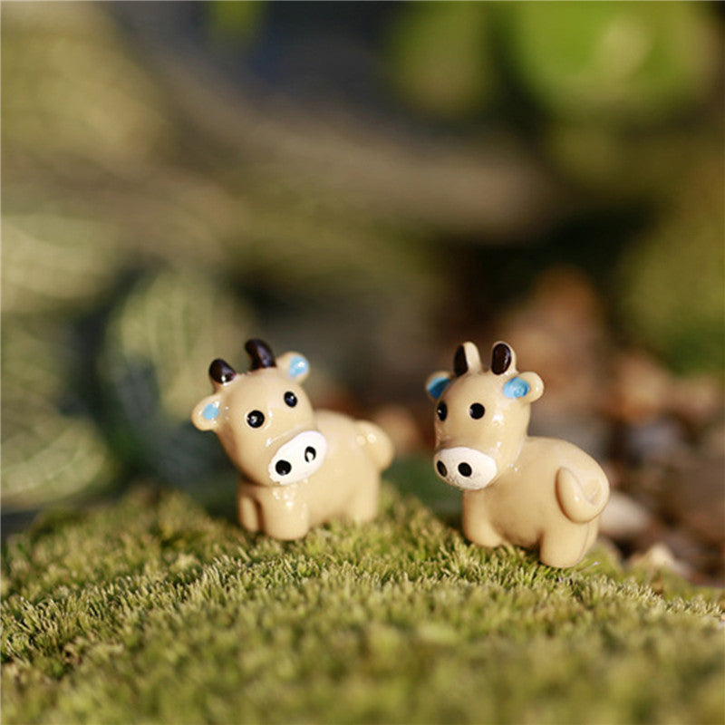 Miniatures Mini Cow's Gnomes Figurines