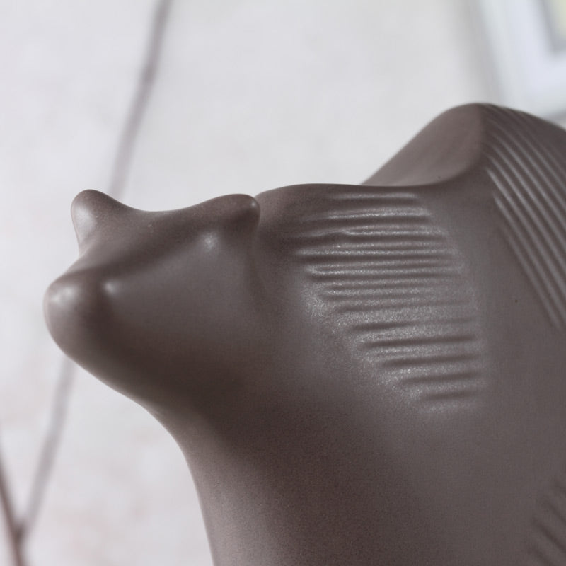 Ceramic Handicraft Dairy Cow Figurine