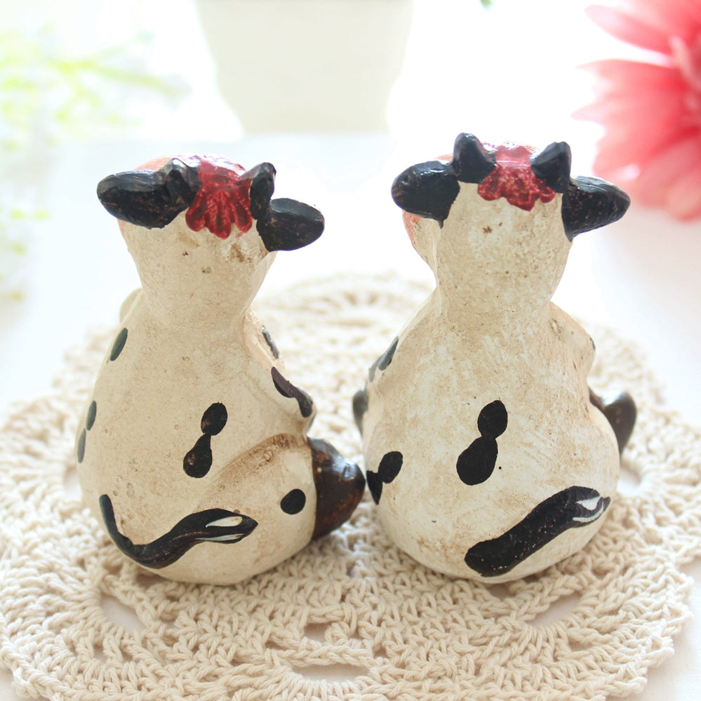 Resin Cow Figurine