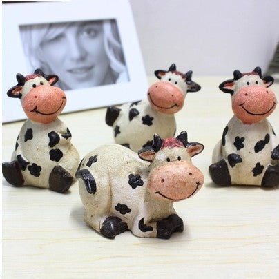Resin Cow Figurine