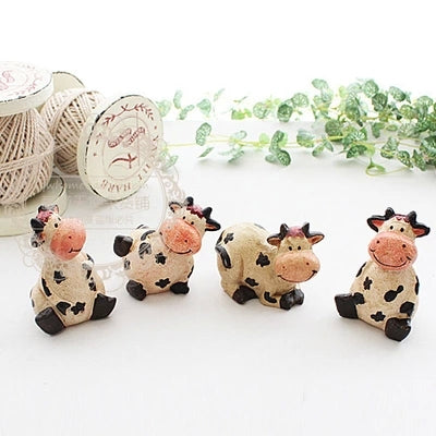 Resin Cow Figurine