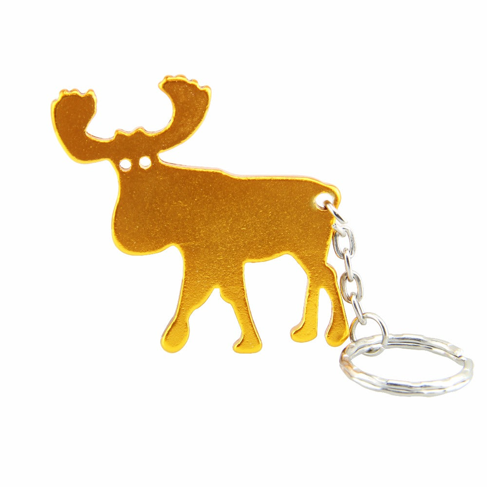 Cow Shaped Personalized Keychain