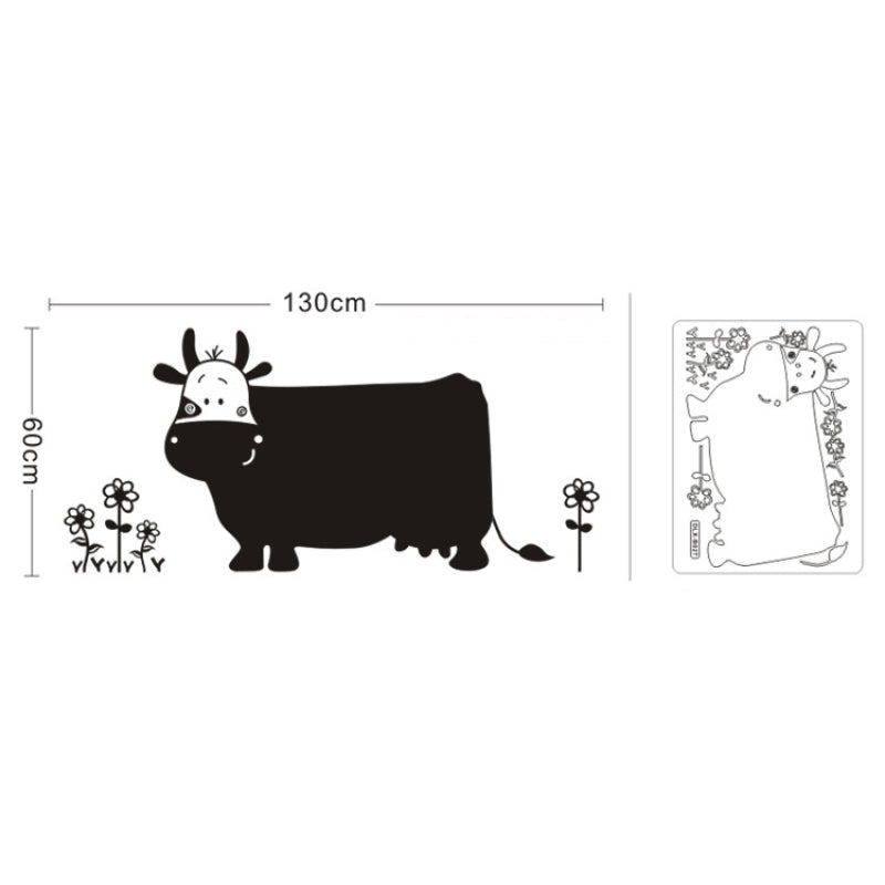 Removable Cow Waterproof Sticker