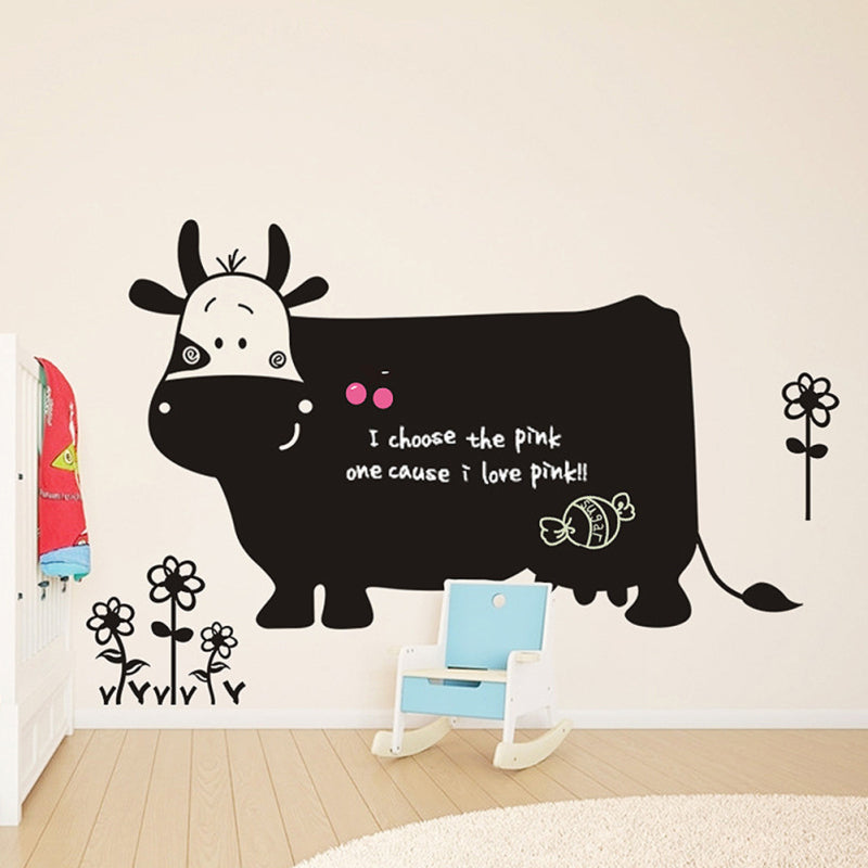 Removable Cow Waterproof Sticker