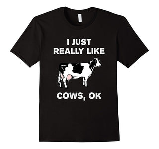 Funny Cow Farmer T-Shirt