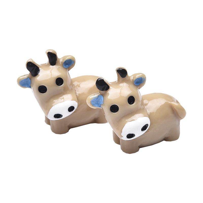 Miniatures Mini Cow's Gnomes Figurines