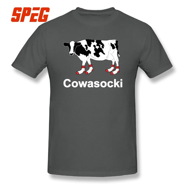 Funny Kawasaki Cow in T-shirt