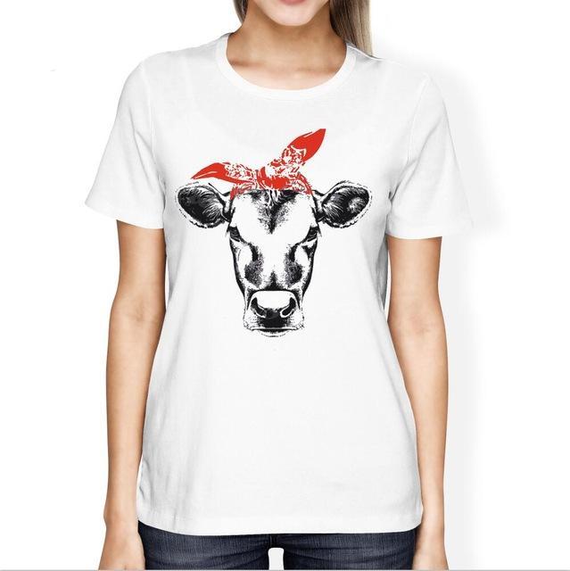 Farm Cow Graphic T-shirt