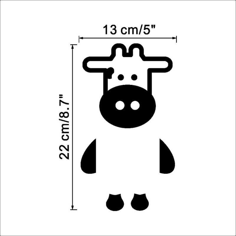 Cow Socket Wall Stickers