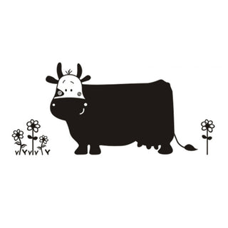 Removable Cow Waterproof Sticker