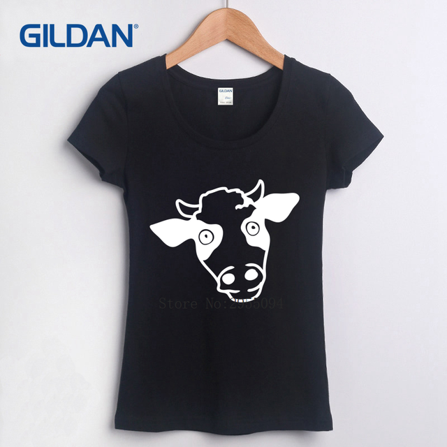Women's Cow Cotton T-shirt