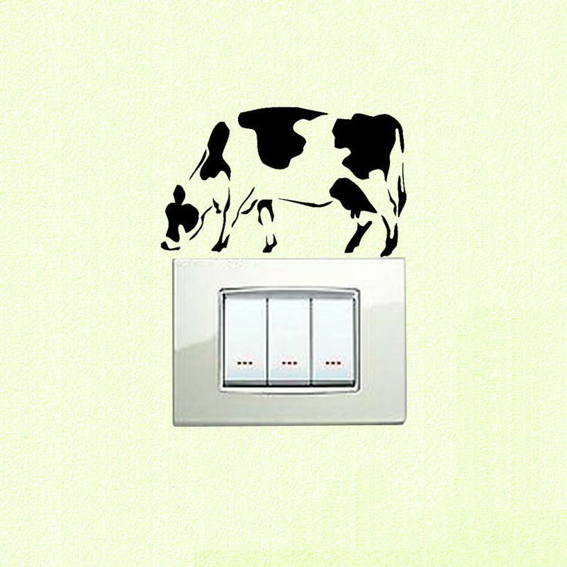 Cow Farm Animal Switch Sticker