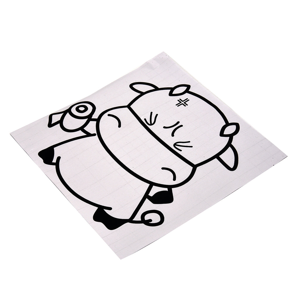 Lovely Decorative Cow Wall Art Sticker