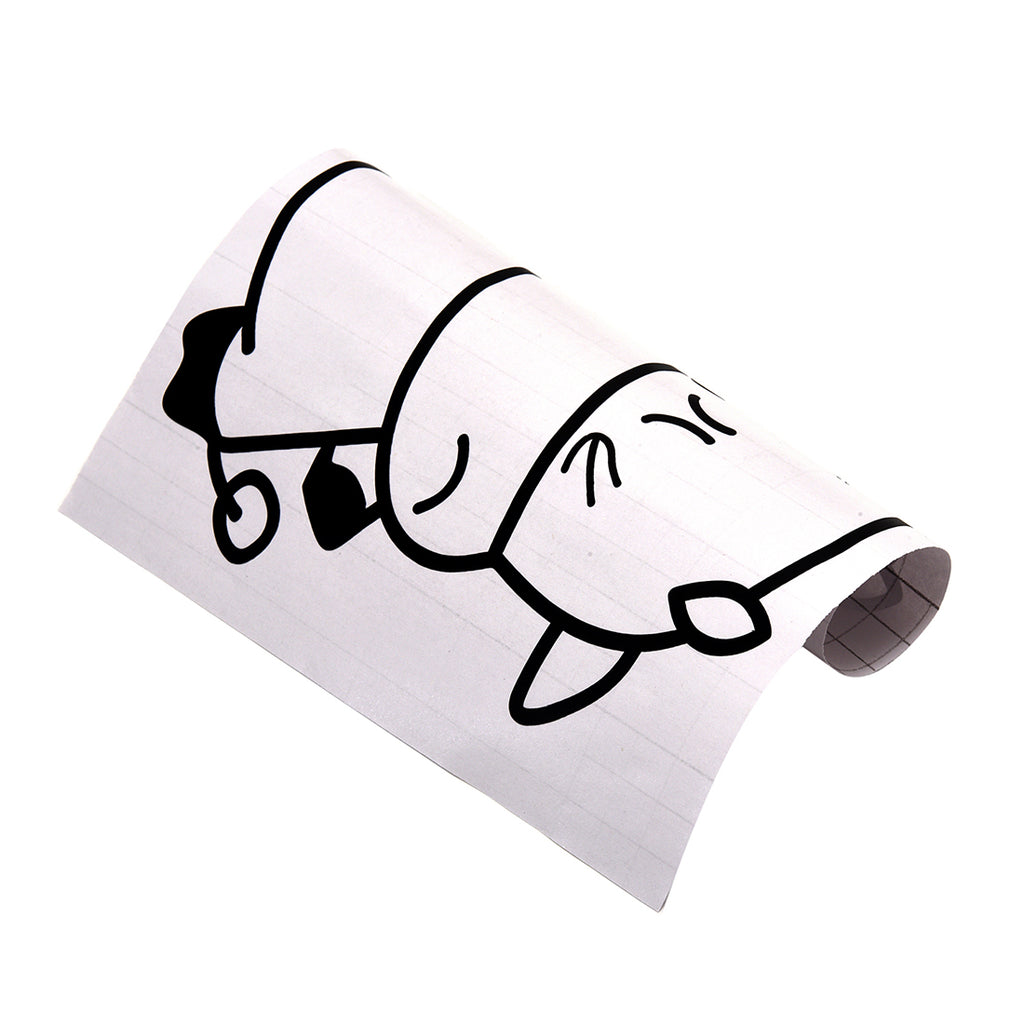 Lovely Decorative Cow Wall Art Sticker