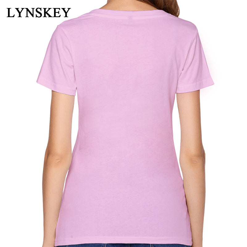 Colorful Cartoon Cow Printing Short Sleeve