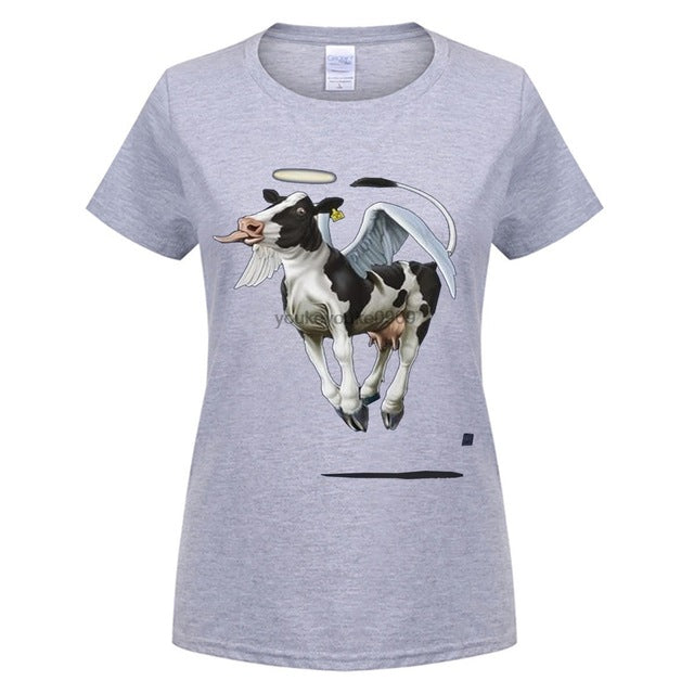 Holy Cow Short Novelty Cotton Tees
