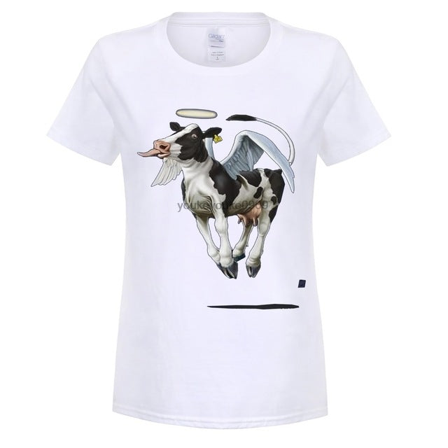 Holy Cow Short Novelty Cotton Tees