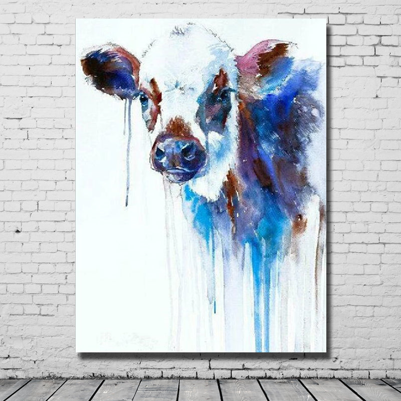 Unique Frameless Handmade Oil Painting
