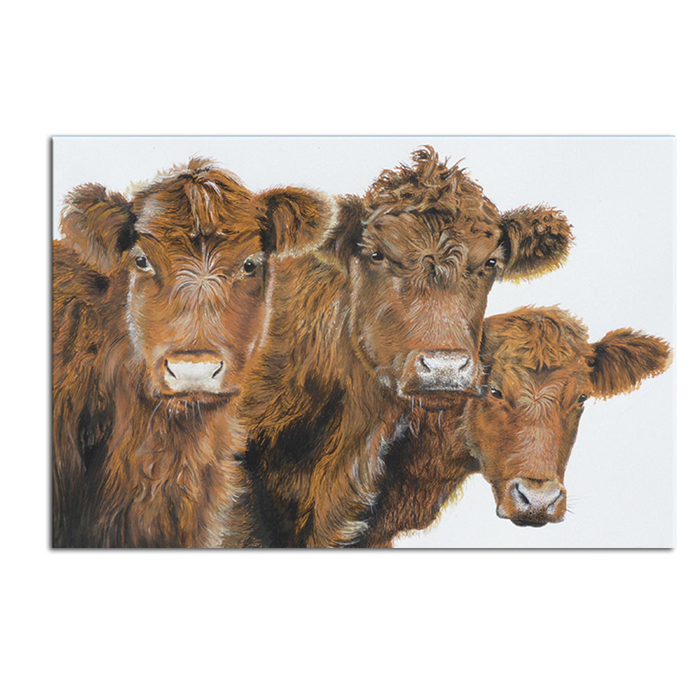 Three Cows Oil Painting