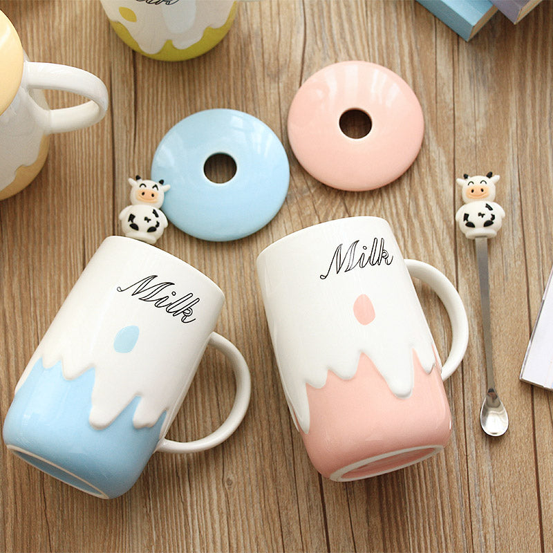 Ceramic Cow's Coffee Mug