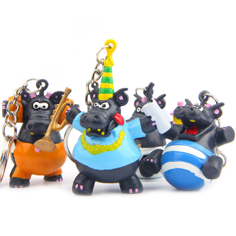 Multi-model Hands Crazy Cow's Figurines