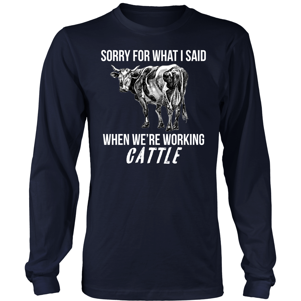 Limited Edition - Were Working Cattle