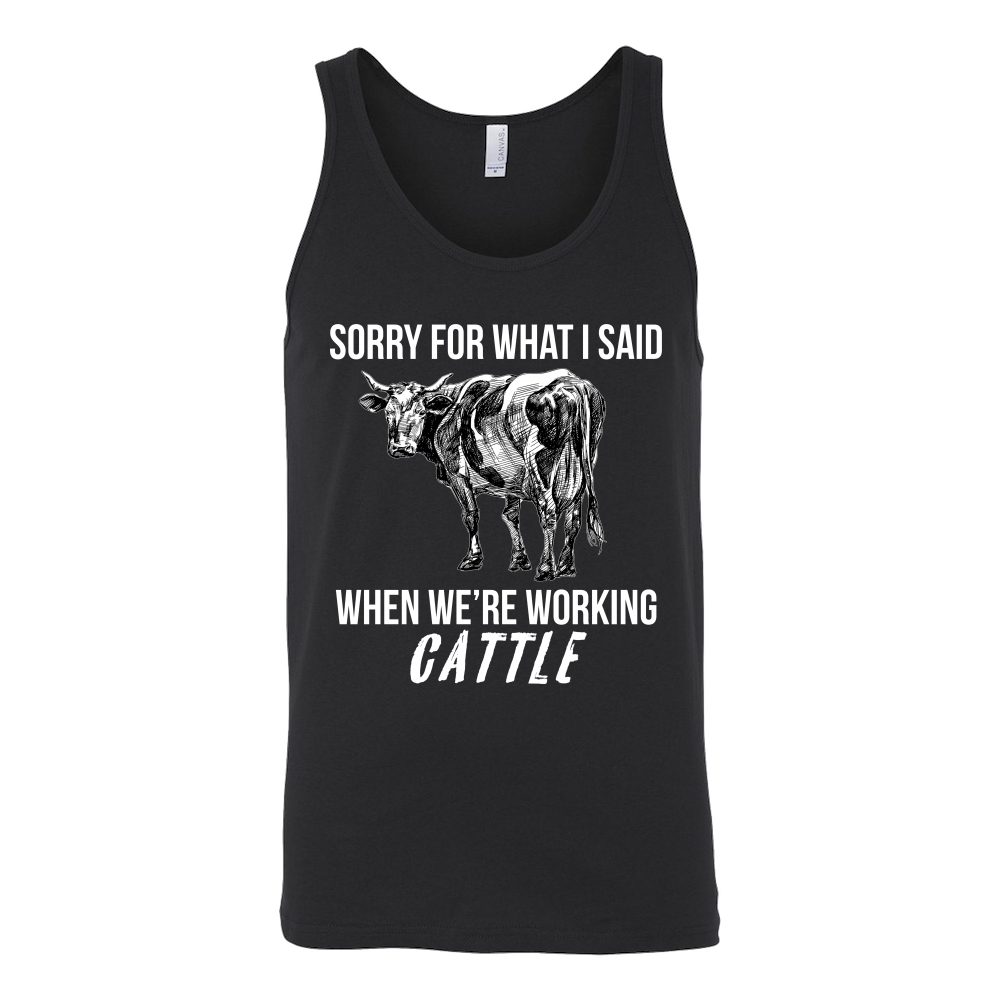 Limited Edition - Were Working Cattle