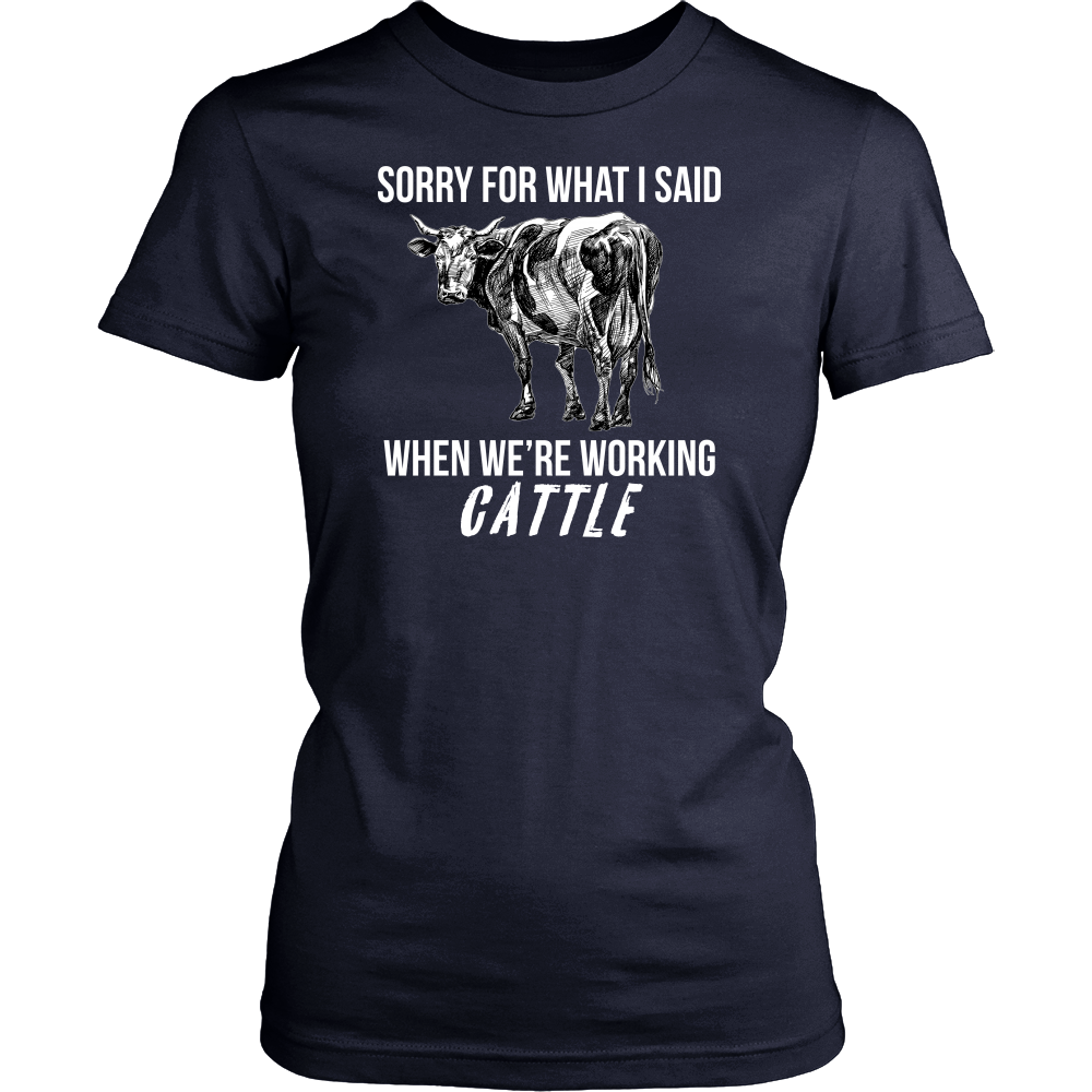 Limited Edition - Were Working Cattle