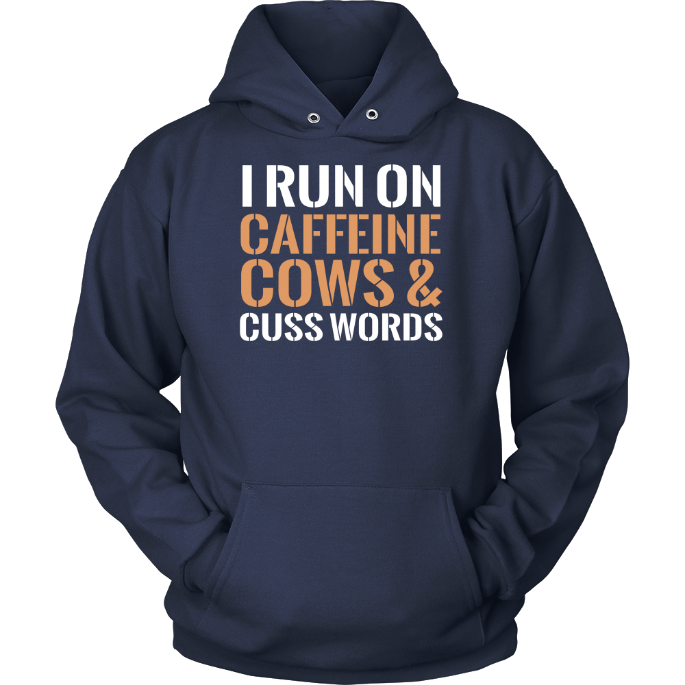 Limited Edition - I Run Caffeine Cows & Cuss Words
