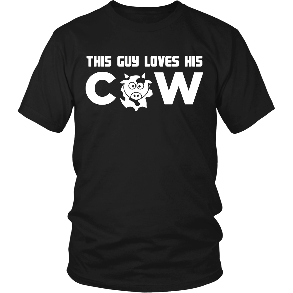 Limited Edition - This Guy Loves His Cow
