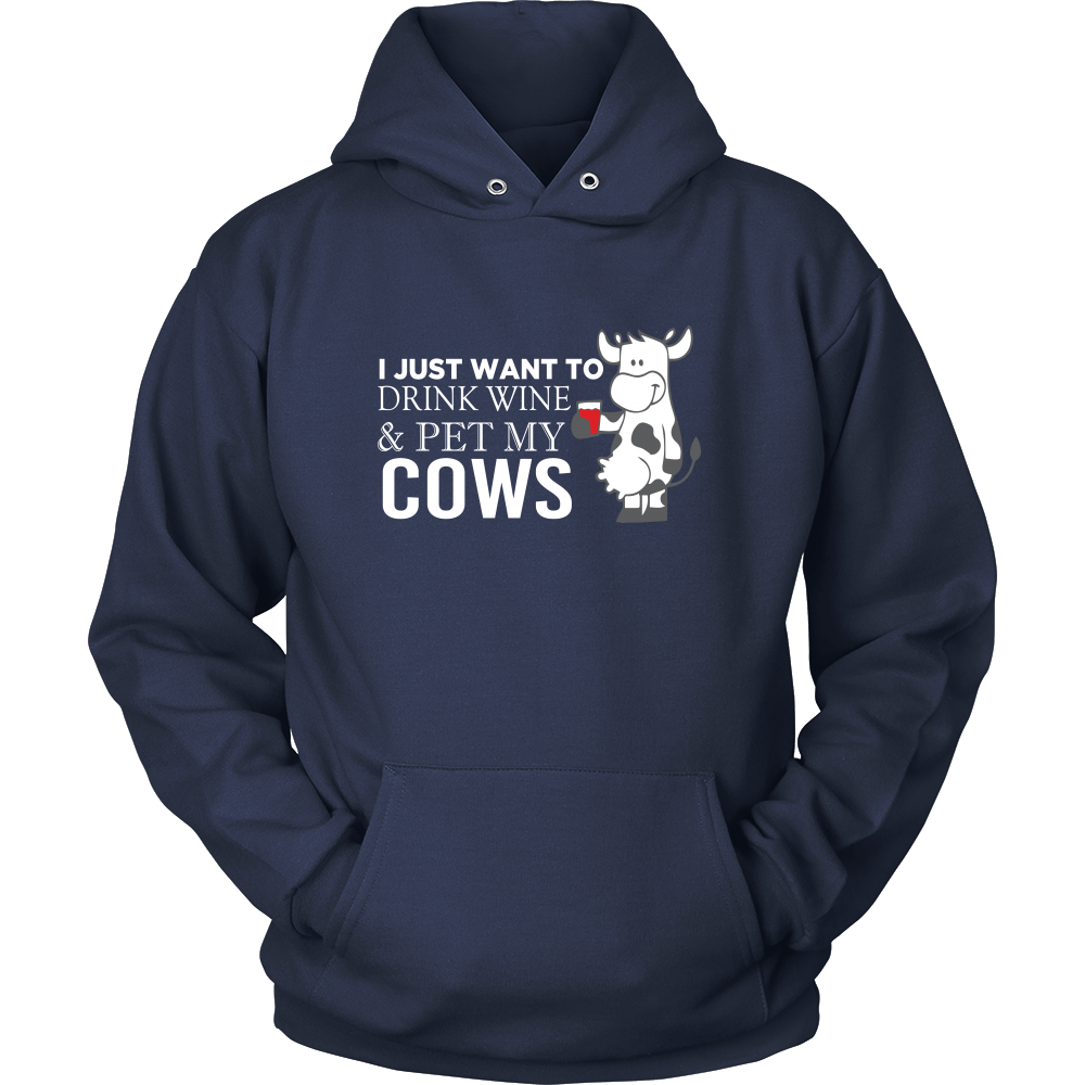 Limited Edition - I Wanted To Drink Wine & Pet My Cow