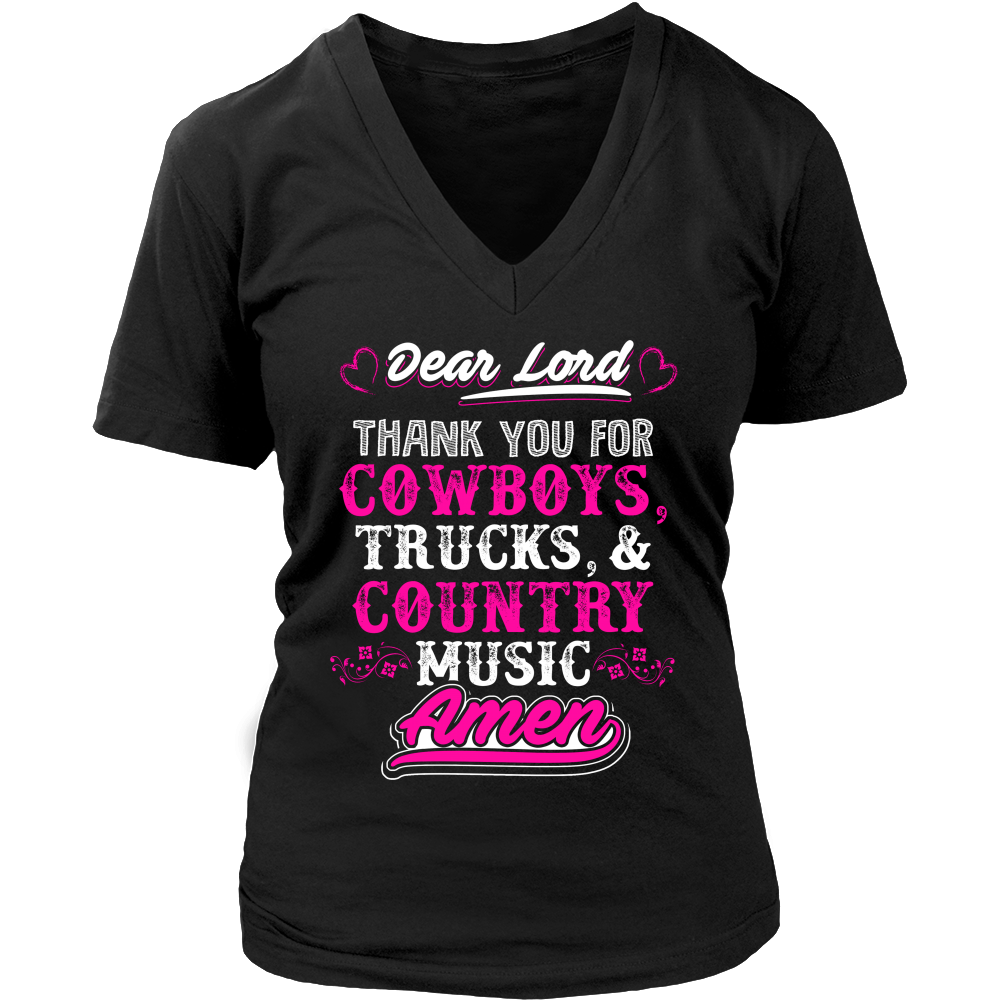 Limited Edition - Dear Lord Thank You For Cowboys, Trucks, And Country Music Amen
