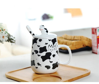 Ceramic Dairy Cow Design Mug
