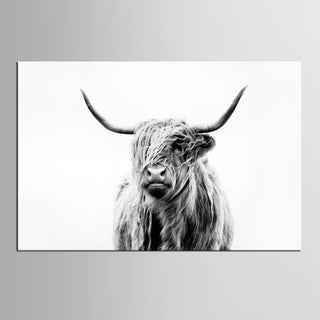 Abstract Home Decor Cow Oil Painting