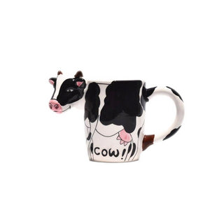 Porcelain Coffee Cow's Mug