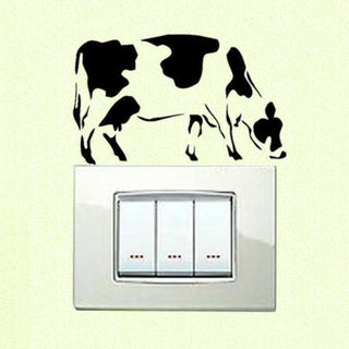 Cow Farm Animal Switch Sticker