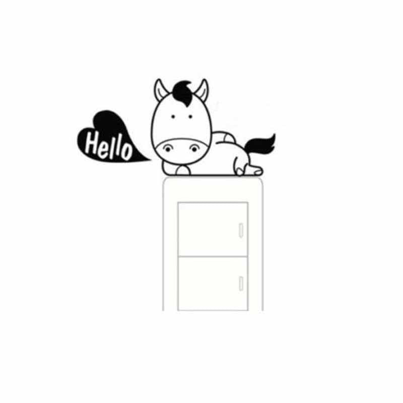 Fashion Kid Cow Vinyl Switch Sticker