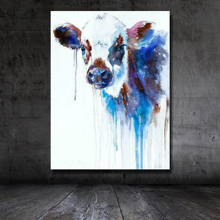 Unique Frameless Handmade Oil Painting