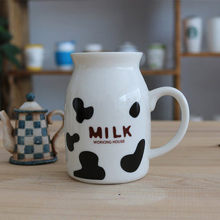 Creative Cow Pattern Ceramic Mug