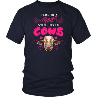 Limited Edition - Here Is A Girl Who Loves Cows